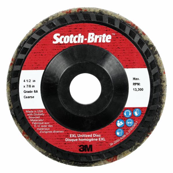 Scotch-Brite EXL Unitized Disc