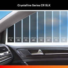 3M™ Automotive Window Film Crystalline BLK VLTs GLOBAL