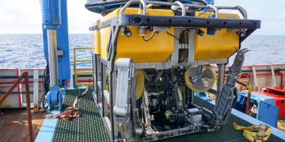 Offshore drilling rig equipment.