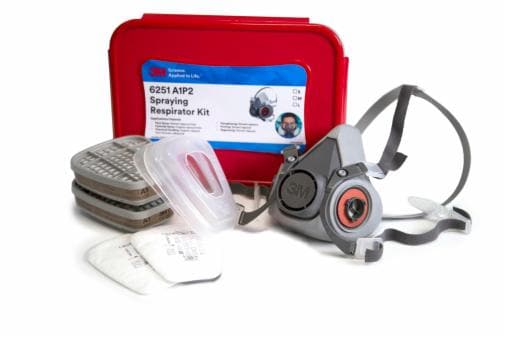 3M™ Spraying Respirator Kit 6251, A1P2, No Wipes Image