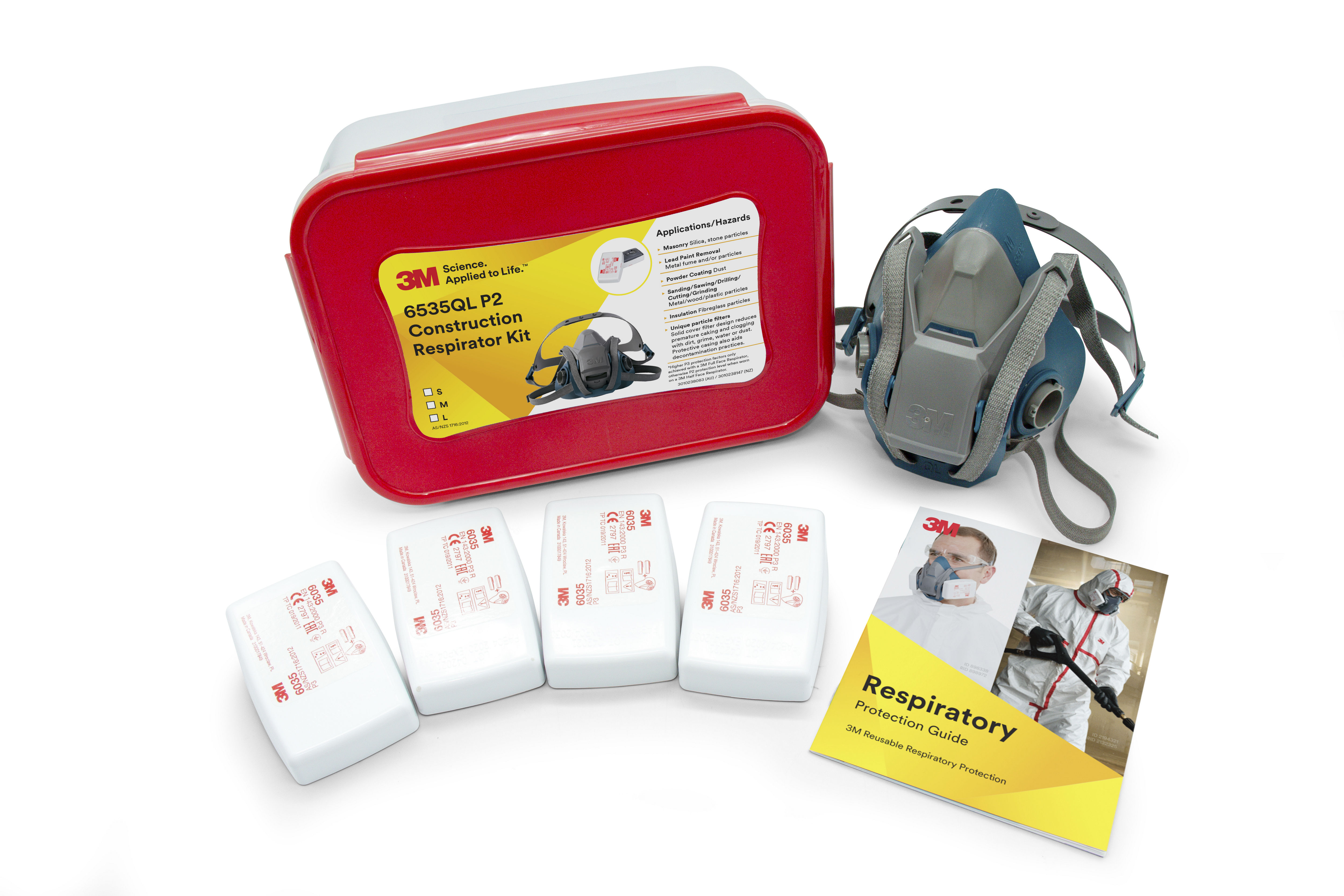 3M™ Construction Respirator Kit 6535QL