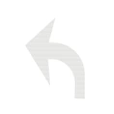 3M Stamark linered pavement marking symbols and legends, left/right arrow