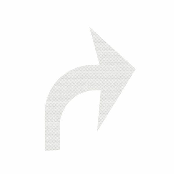 ™ Stamark Tape Right Curve Arrow Symbol SMS-L380AW-RA