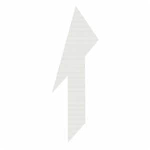 3M™ Stamark Tape Right Lane Drop Arrow Symbol SMS-L380IES-RD, 18 ft, 1 per pkgimage