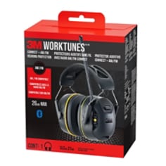 3M™ WorkTunes™ Connect + AM/FM Wireless Hearing Protector with Bluetooth® Technology, 90572-DC, 3/Case , rightside EN. Product Image.