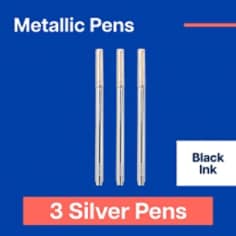 Post-it® Noted Metallic Pen Set NTD11-PEN-1, 3 Pens