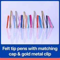 Post-it® Noted Metallic Pen Set NTD11-PEN-1, 3 Pens