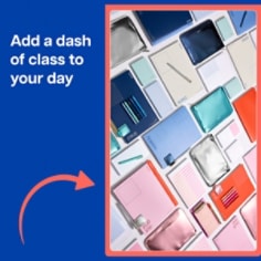 Post-it® Noted 5 Mini Felt Tip Pens in shades of Blue | 3M United