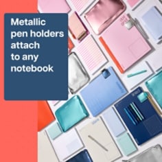 Post-it® Noted Pen Holders NTD11-PH-1, 2.15x1.55in (54.6x39.3mm)
