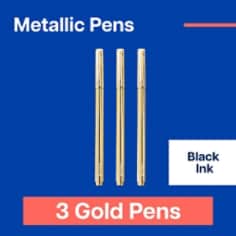 Post-it® Noted Metallic Pen Set NTD11-PEN-2, 3 Pens