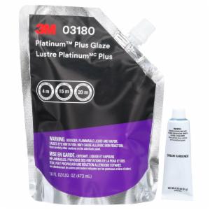 3M™ Platinum Plus Glaze 03180, 16 fl oz, Hardener Included, 6/Caseimage