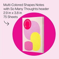 Post-it® Mini List Notes W25-34-4, Pink-Purple-Yellow, 73 mm x 96 mm, 75 Sheet