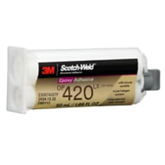 3M Scotch-WeldEpoxy Adhesive DP420LX, Off-White, 50 mL Duo-Pak