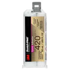 3M Scotch-Weld Epoxy Adhesive DP420LX, Black, 50ml Duo-Pak