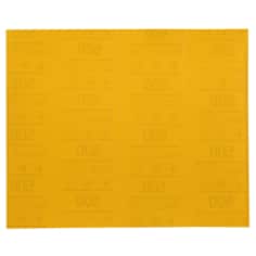3M Gold Abrasive Sheet 12538, 500, 9 in x 11 in (229 mm x 280 mm)