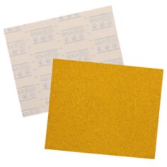 3M Gold Abrasive Sheet, Coarse,  9 in x 11 in (229 mm x 280 mm)