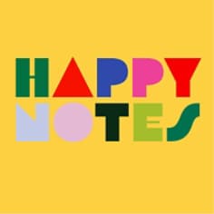 Post-it Cute Sticky Notes, Cream Notes with Nice Header and Blue Notes with Yellow Smily Face