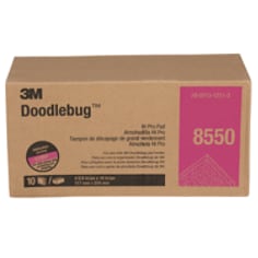3M™ Doodlebug™ Hi Pro Utility Pad 8550, 4-5/8 in x 10 in, Black