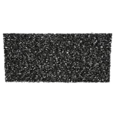 A 3M Doodlebug Hi Pro Utility Pad 8550, 4-5/8 in x 10 in, Black