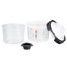 3M PPS Series 2.0 Spray Cup System Kit 26114, Mini (6.8 fl oz, 200 mL), 200 Micron Filter