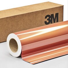 3M™ Wrap Film Series 2080 Product Image Box and Roll SP213 Satin Flip Electric Coral