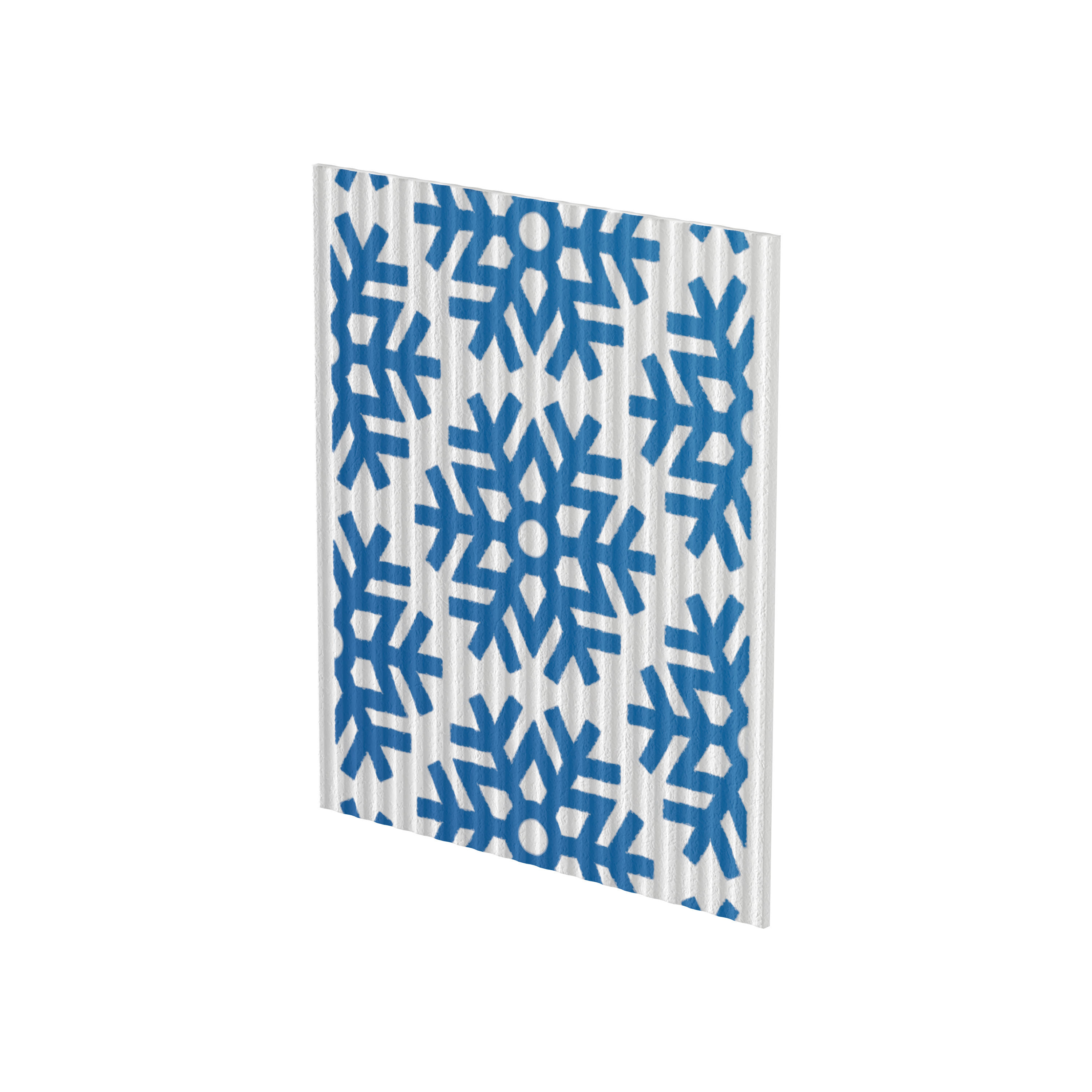 Scotch-Brite® Season's Clean Sponge Cloths, Snow Flake, 2 Pack, Out of Pack - Rightside Image