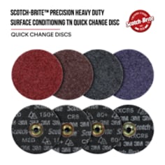 An Enhanced Basic plus card Image of Scotch-Brite TN Precision Heavy Duty Disc all grades