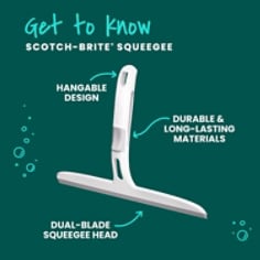 Scotch-Brite® Streak-Free Squeegee SQP-4, Product-Anatomy