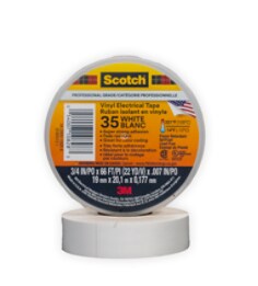 Cinta Scotch 35 blanca - frontal - 01 - TIF - Foto tomada en el estudio de 3M de Brasil en mayo de 2025. Archivo PNG. Español, Latam.
