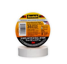 Cinta Scotch 35 blanca - frontal - 02 - TIF - Foto tomada en el estudio de 3M de Brasil en mayo de 2025. Archivo PNG. Español, Latam.