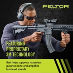 Peltor™ Sport Tactical 100 Electronic Hearing Protector | 3M