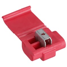 3M Scotchlok Electrical Insulation Displacement Connector, 557, red, pigtail, 22-16 AWG