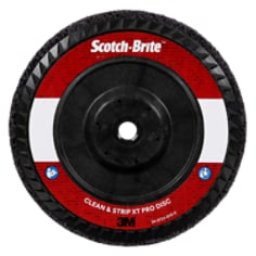 Scotch-Brite™ Clean and Strip XT Pro Disc, XO-DC, SiC Extra Coarse, Purple