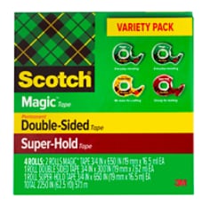 Scotch™ Home and Office Tapes Variety pack