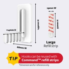 Command™ Folding Clothes Hangers 17029-EN, Application Image 5