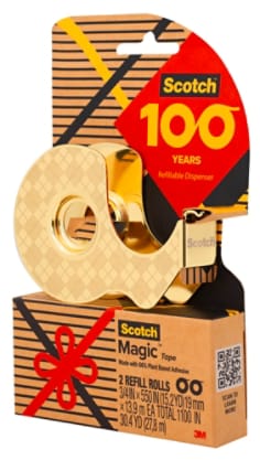 Scotch Home and Office Magic™Tape Special 100 year Anniversary Edition