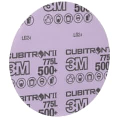 3M Cubitron II Film Disc 775L, 500+, No Hole