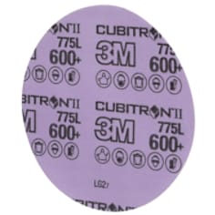 3M Cubitron II Film Disc 775L, 600+, No Hole