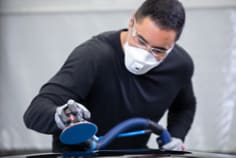 3M Blue Net Abrasives Application Photo