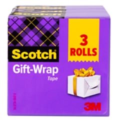 Image of the Scotch Gift Wrap tape refill 3 pack.