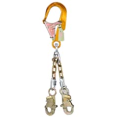 A 3M DBI-SALA Swiveling Chain Rebar/Positioning Lanyard 1.8' long