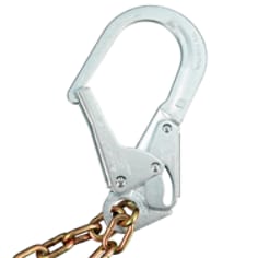 A 3M Protecta Chain Rebar/Positioning Lanyard 1.8' long