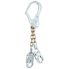 A 3M Protecta Chain Rebar/Positioning Lanyard 1.8' long