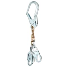 A 3M Protecta Chain Rebar/Positioning Lanyard 1.8' long