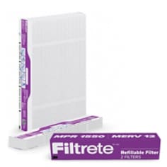 Filtrete™ MPR 1550 Refilable Refill Deep Pleat National Hero