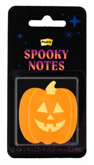 Post-it Spooky Notes Diecut Pumpkin HW25-SN-DCP, 2.5×2.5in (63x63mm)image