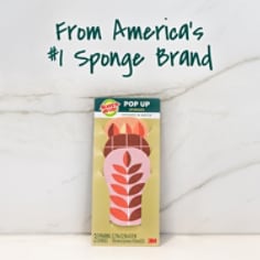 Scotch-Brite® Harvest Pop Up Sponge, Number 1 Brand