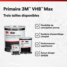 3M™ VHB™ Tape Max PDP Visual 1 Français