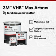 3M™ VHB™ Tape Max PDP Visual 1 Türkçe