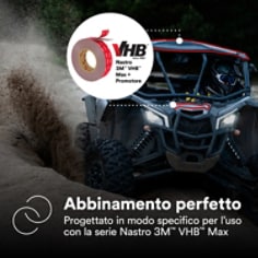 3M™ VHB™ Tape Max PDP Visual 2 Italiano